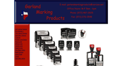 Desktop Screenshot of garlandmarkingproducts.com